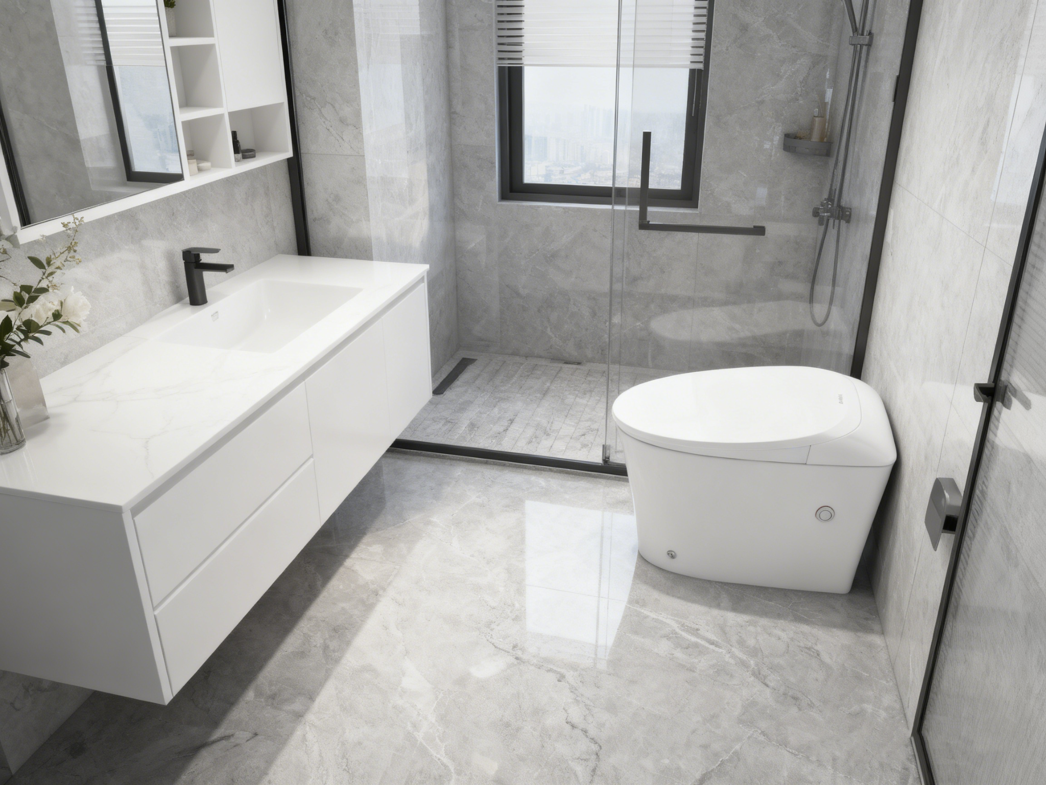 Hai Xiaolang H3-B1 all-aluminum non-ceramic toilet tank version